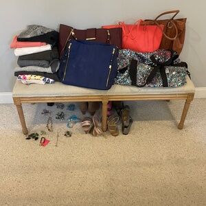 My whole closet (minus what has already sold)